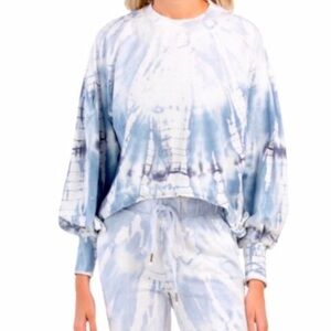 YOUNG FABULOUS & BROKE NWT Saltwater Crew Neck Tie Dye Sweatshirt Size Medium